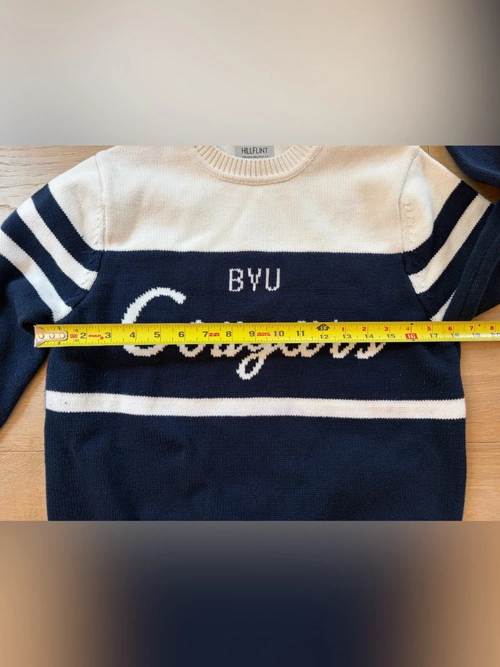 Hillflint BYU cougars knit cotton blend logo Brigham Young University - medium - Picture 5 of 8